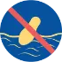 No sumergir en agua